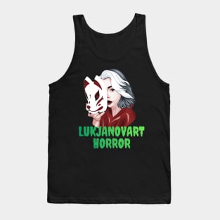 LukjanovArt Horror Youtuber Merch Tank Top